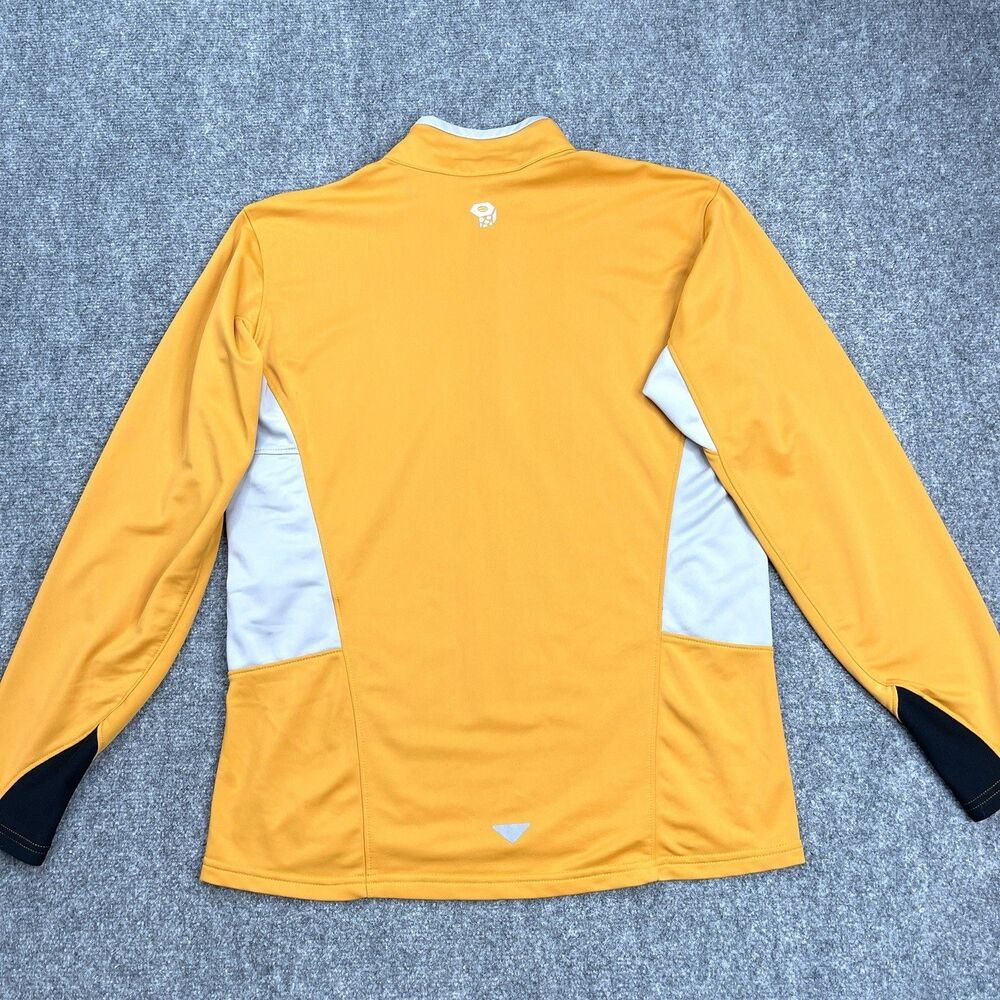 Mountain Hardwear 1/4 Zip Pullover Mens Large Zip Pockets Reflective - Picture 2 of 9